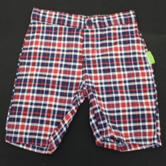 Plaid Sesame Street Shorts - Picture 1 of 4